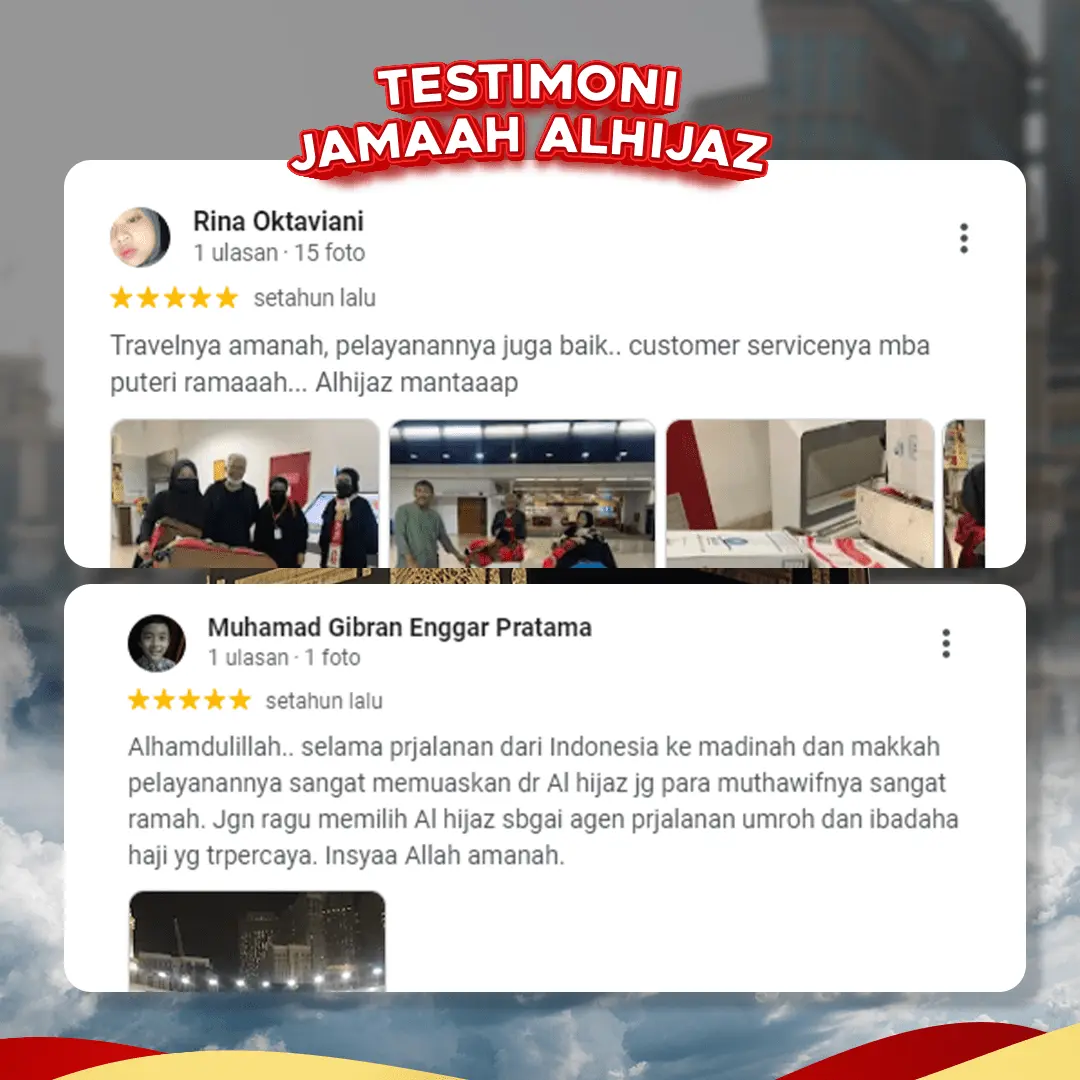 Testimoni Jamaah Alhijaz