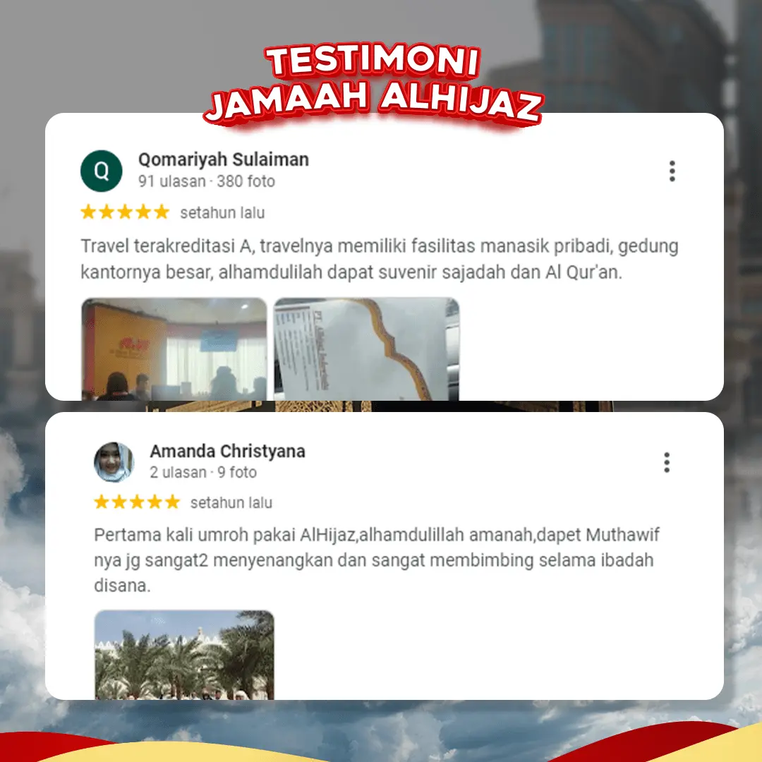 Testimoni Jamaah Alhijaz