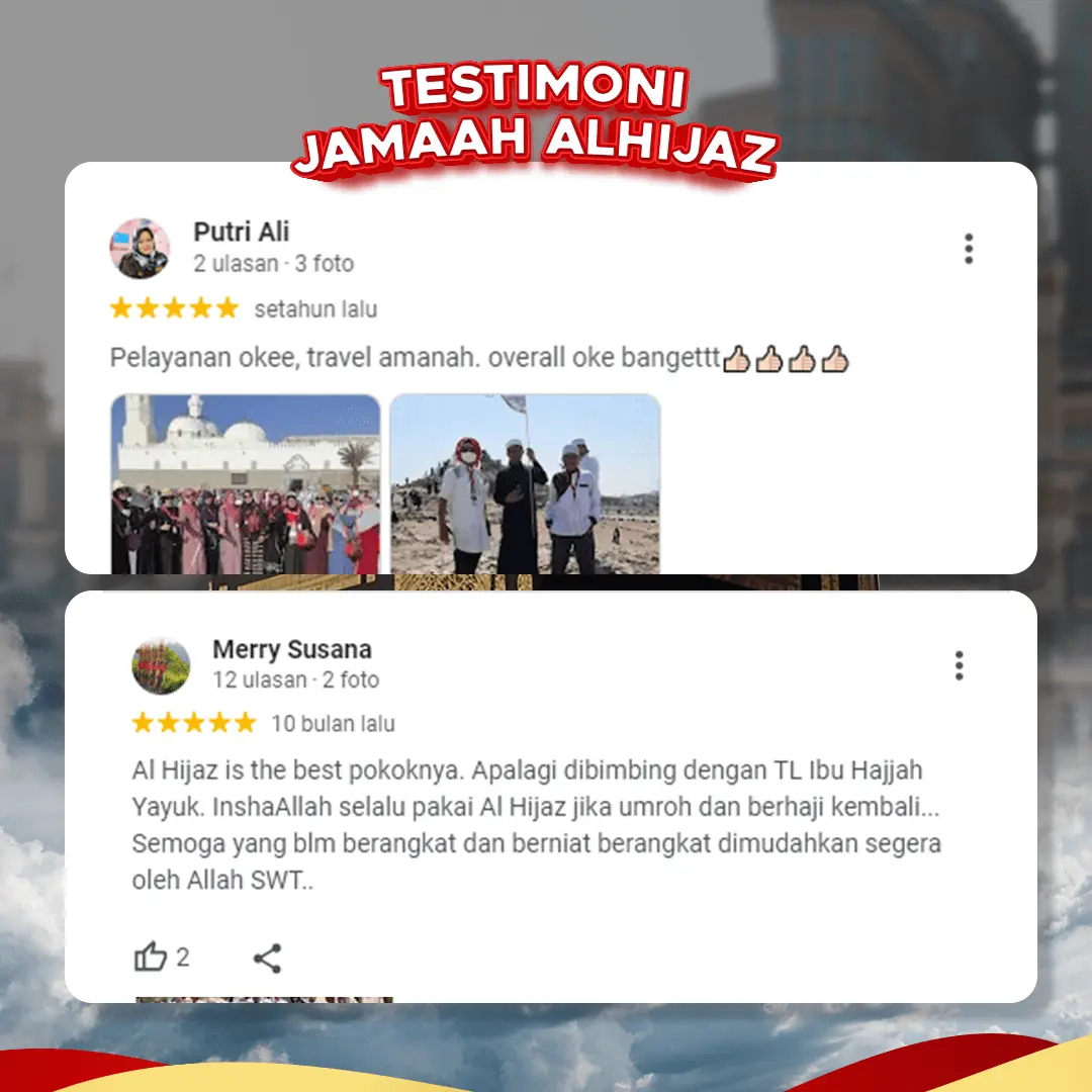 Testimoni Jamaah Alhijaz